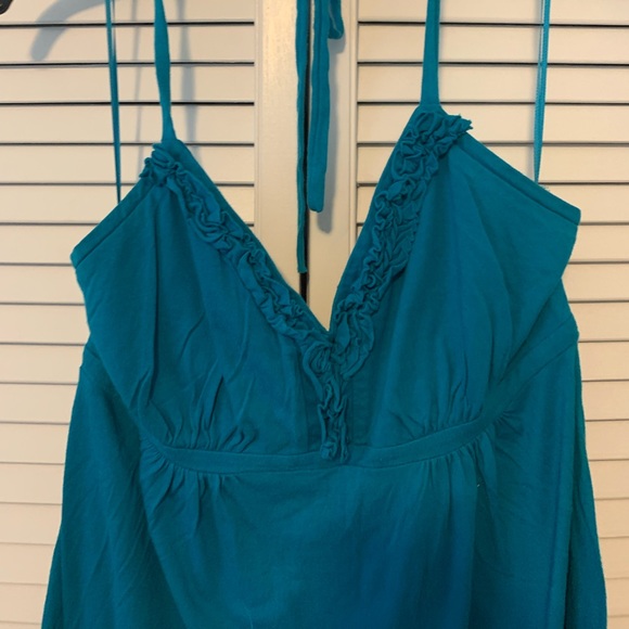 Express Ruffle Halter Dress - Picture 4 of 4